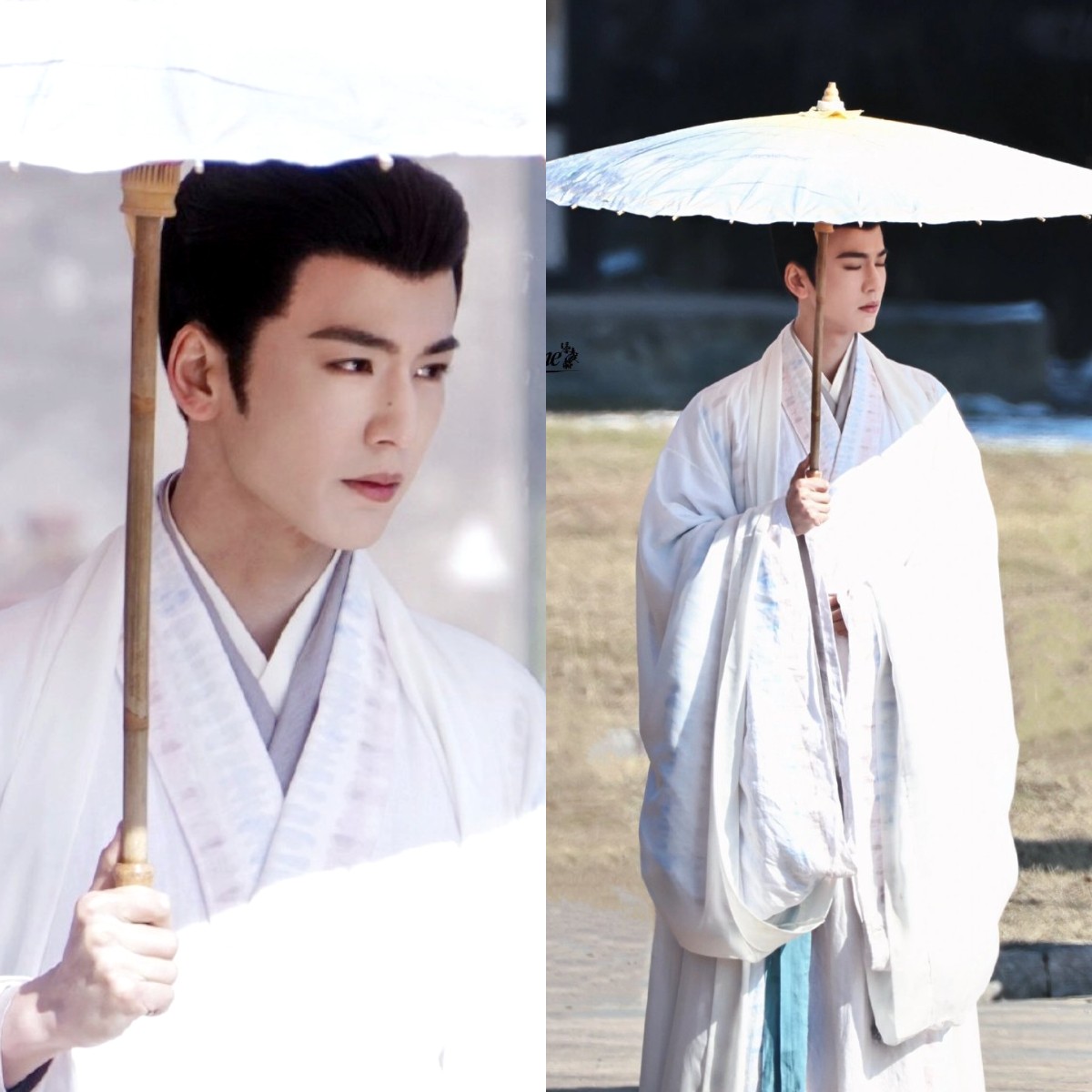 Trương Lăng Hách trên phim trường 'Độ Hoa Niên'.