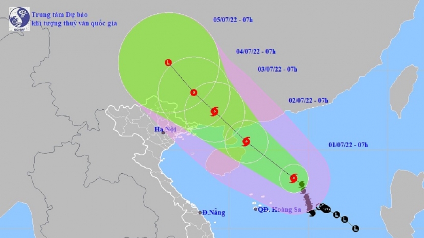 Cập nhật tin bão số 1: Báo động khu vực ven biển từ Quảng Ninh đến Ninh Bình Cập nhật tin bão số 1: Báo động khu vực ven biển từ Quảng Ninh đến Ninh Bình