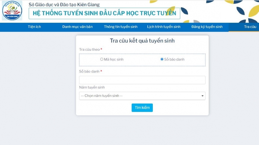 Tra cứu điểm thi tuyển sinh vào lớp 10 tỉnh Kiên Giang năm 2022 chính xác nhất Tra cứu điểm thi tuyển sinh vào lớp 10 tỉnh Kiên Giang năm 2022 chính xác nhất