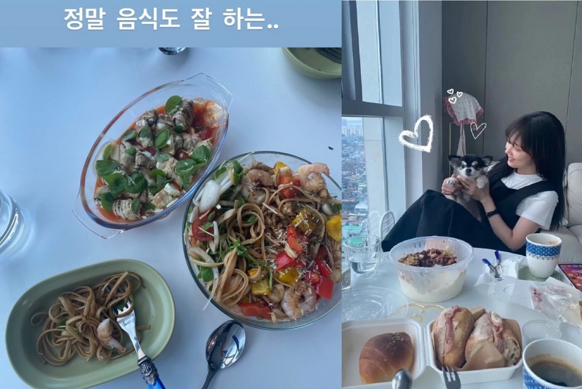 Nữ diễn viên khen đồ ăn chồng nấu Nữ diễn viên khen đồ ăn chồng nấu