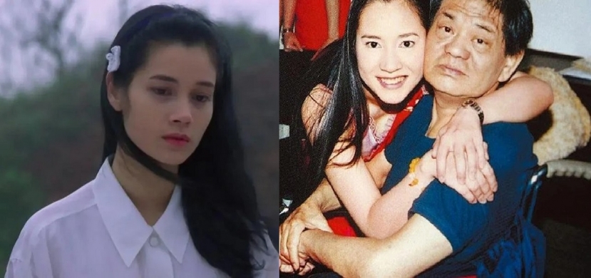 Diễm Lệ bên cha nuôi Diễm Lệ bên cha nuôi
