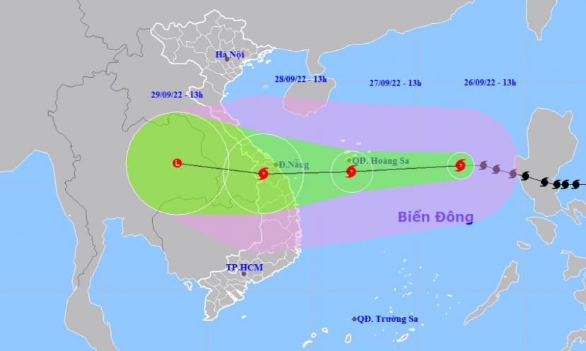 Cập nhật tin bão khẩn cấp bão số 4: Bão giật cấp 15 chỉ còn cách Hoàng Sa hơn 500km Cập nhật tin bão khẩn cấp bão số 4: Bão giật cấp 15 chỉ còn cách Hoàng Sa hơn 500km