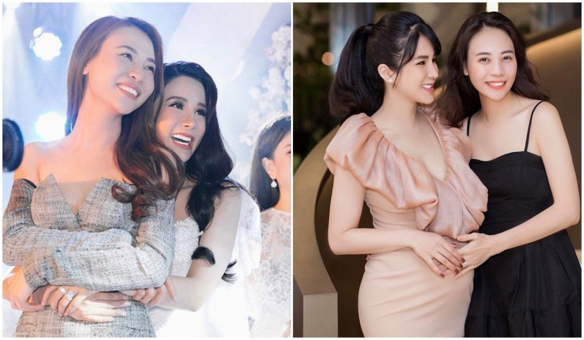 Đàm Thu Trang và người bạn thân thiết vẫn giữ mối quan hệ tốt đẹp suốt nhiều năm qua. Ảnh internet Đàm Thu Trang và người bạn thân thiết vẫn giữ mối quan hệ tốt đẹp suốt nhiều năm qua. Ảnh internet