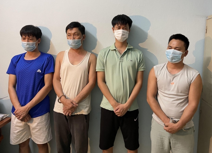 Thanh Hóa bắt 5 đối tượng trong đường dây lô đề 5 tỷ đồng. Ảnh VOV Thanh Hóa bắt 5 đối tượng trong đường dây lô đề 5 tỷ đồng. Ảnh VOV