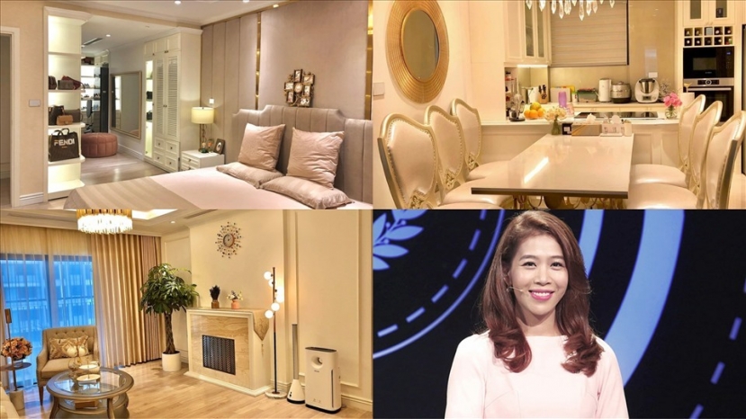 Không gian sống đẳng cấp của MC Diệp Chi. Ảnh internet Không gian sống đẳng cấp của MC Diệp Chi. Ảnh internet