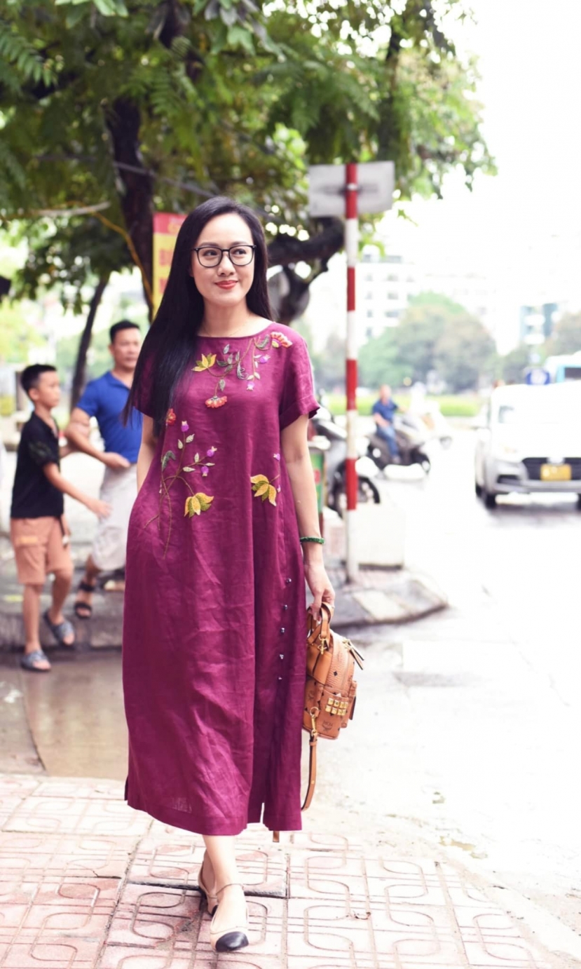 Vẻ đẹp dịu dàng nhưng đầy khí chất của BTV Hoài Anh. Ảnh internet Vẻ đẹp dịu dàng nhưng đầy khí chất của BTV Hoài Anh. Ảnh internet