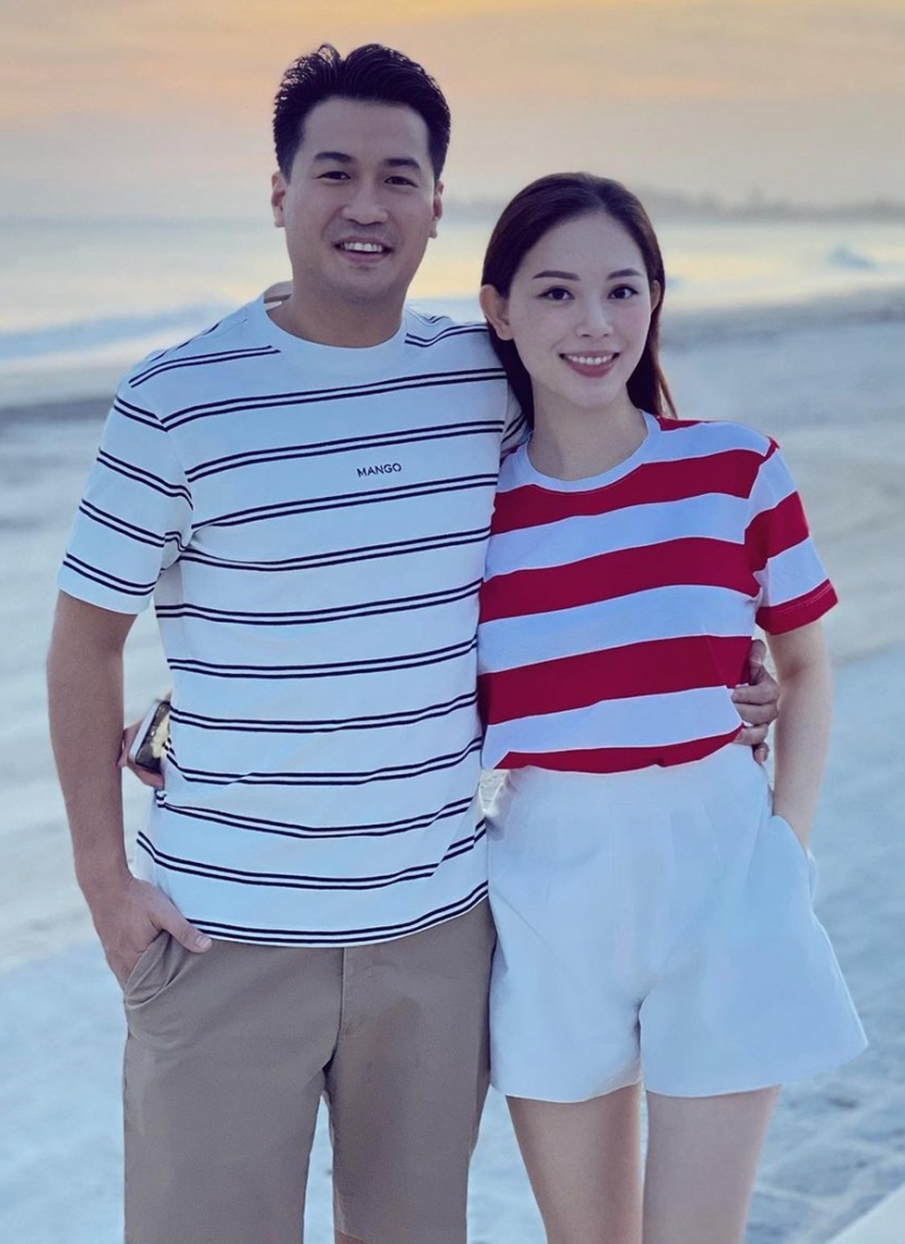 Linh Rin và em chồng Hà Tăng, cặp trai tài gái sắc. Ảnh internet Linh Rin và em chồng Hà Tăng, cặp trai tài gái sắc. Ảnh internet