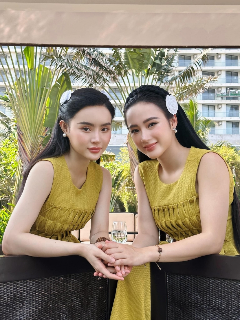 Nhan sắc xinh đẹp của chị em nhà Angela Phương Trinh và Phương Trinh. Ảnh FBNV Nhan sắc xinh đẹp của chị em nhà Angela Phương Trinh và Phương Trinh. Ảnh FBNV