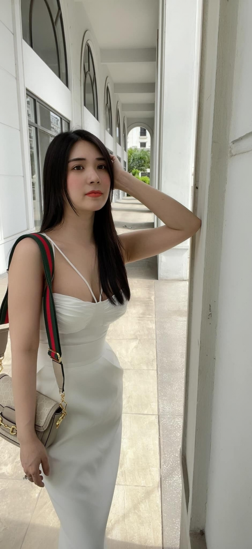 Nhan sắc khác lạ của Thanh Bi sau khi trùng tu. Ảnh FBNV Nhan sắc khác lạ của Thanh Bi sau khi trùng tu. Ảnh FBNV