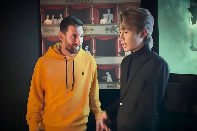 Jack sai lầm khi đưa hình ảnh Messi vào trong MV. Ảnh internet Jack sai lầm khi đưa hình ảnh Messi vào trong MV. Ảnh internet
