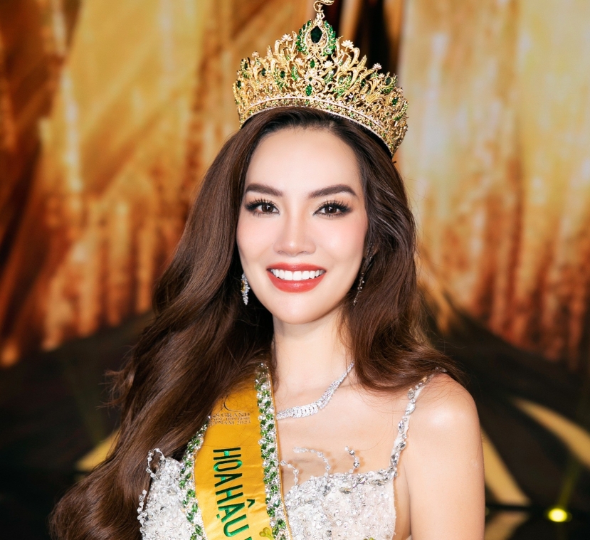 Lê Hoàng Phương đăng quang Hoa hậu Hòa bình Việt Nam 2023. Ảnh internet Lê Hoàng Phương đăng quang Hoa hậu Hòa bình Việt Nam 2023. Ảnh internet