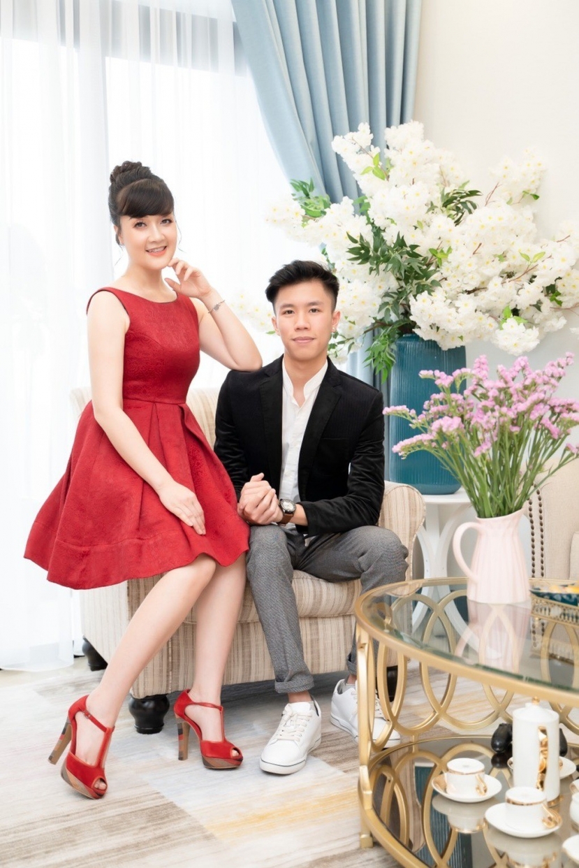 Nghệ sĩ Vân Dung chia sẻ, con trai là người ấm áp. Ảnh internet Nghệ sĩ Vân Dung chia sẻ, con trai là người ấm áp. Ảnh internet