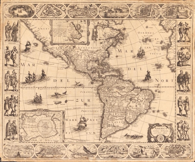 Bản đồ Bắc Mỹ năm 1622 này hiển thị một chữ “I. dos Demonios” phía trên Newfoundland. Bản đồ Bắc Mỹ năm 1622 này hiển thị một chữ “I. dos Demonios” phía trên Newfoundland.
