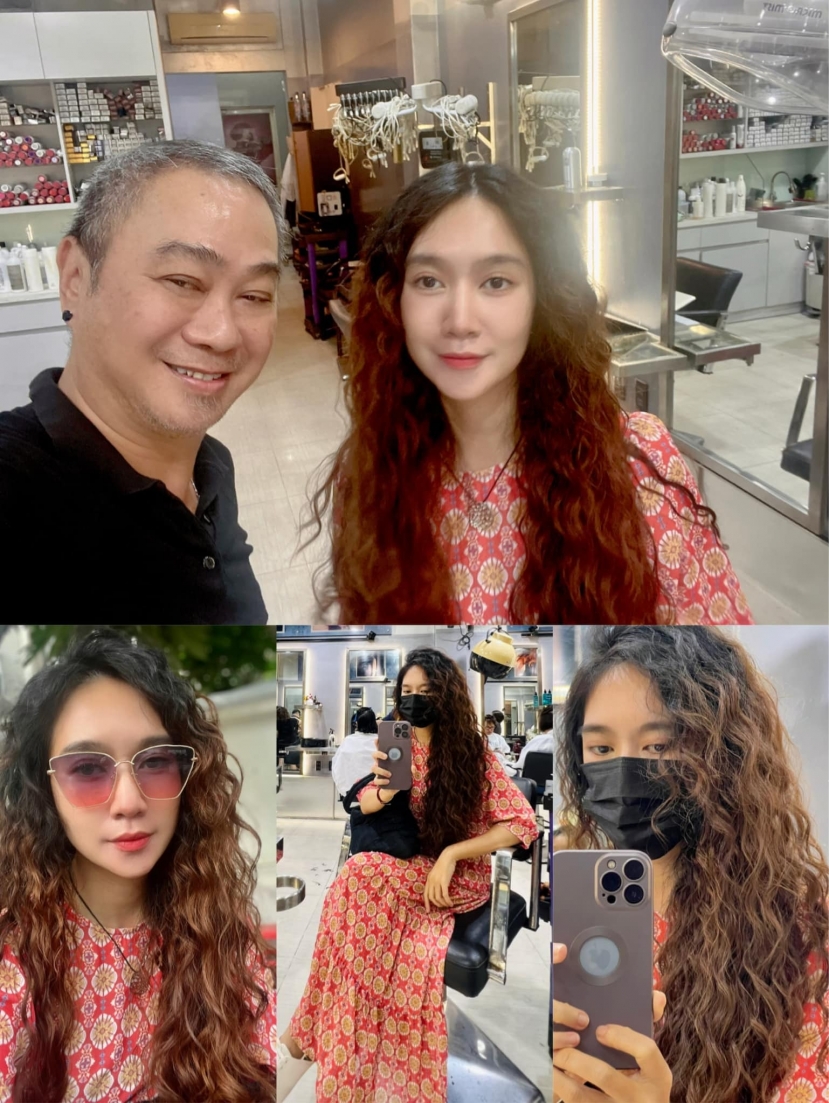 Diện mạo mới của Minh Hà. Ảnh: FBNV Diện mạo mới của Minh Hà. Ảnh: FBNV
