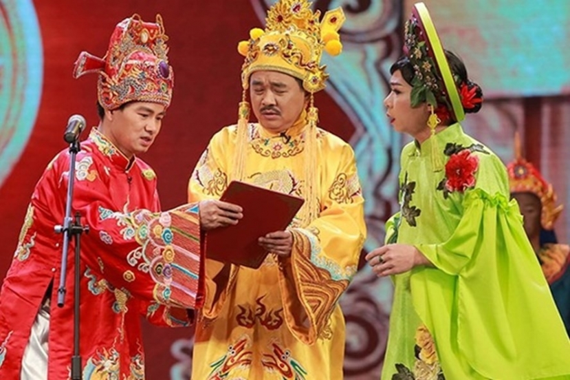 Bộ ba huyền thoại của chương trình Táo quân. Ảnh: Internet Bộ ba huyền thoại của chương trình Táo quân. Ảnh: Internet