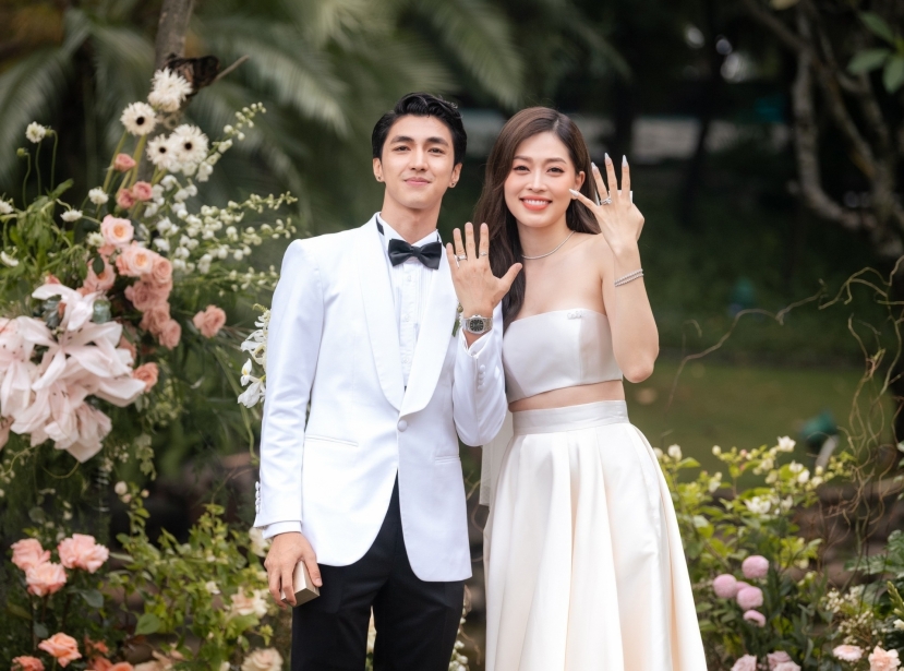 Phương Nga và Bình An vừa có lễ cưới cực lãng mạn vào tháng 10 vửa qua. Ảnh: Internet Phương Nga và Bình An vừa có lễ cưới cực lãng mạn vào tháng 10 vửa qua. Ảnh: Internet