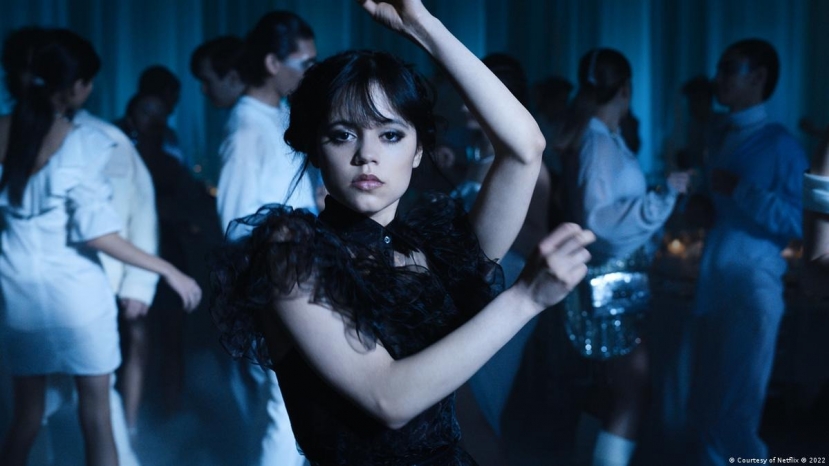 Bản gốc 'Wednesday' được Thanh Thảo cosplay. Ảnh: Internet Bản gốc 'Wednesday' được Thanh Thảo cosplay. Ảnh: Internet