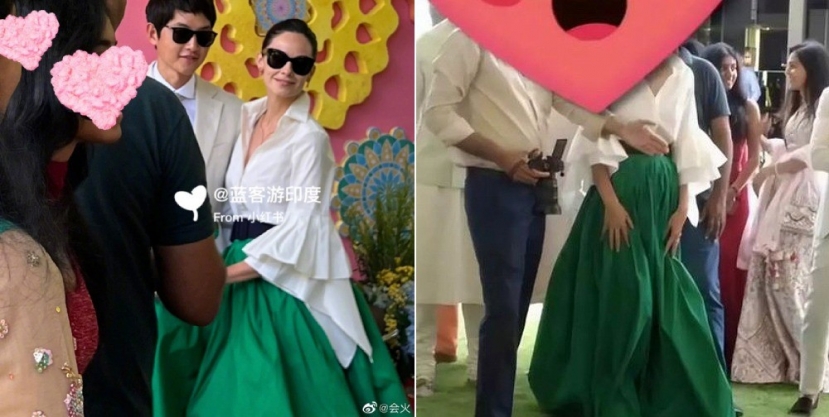 Song Joong Ki và bạn gái ngoại quốc hiện diện tại sự kiện mới đây. Ảnh: Internet Song Joong Ki và bạn gái ngoại quốc hiện diện tại sự kiện mới đây. Ảnh: Internet