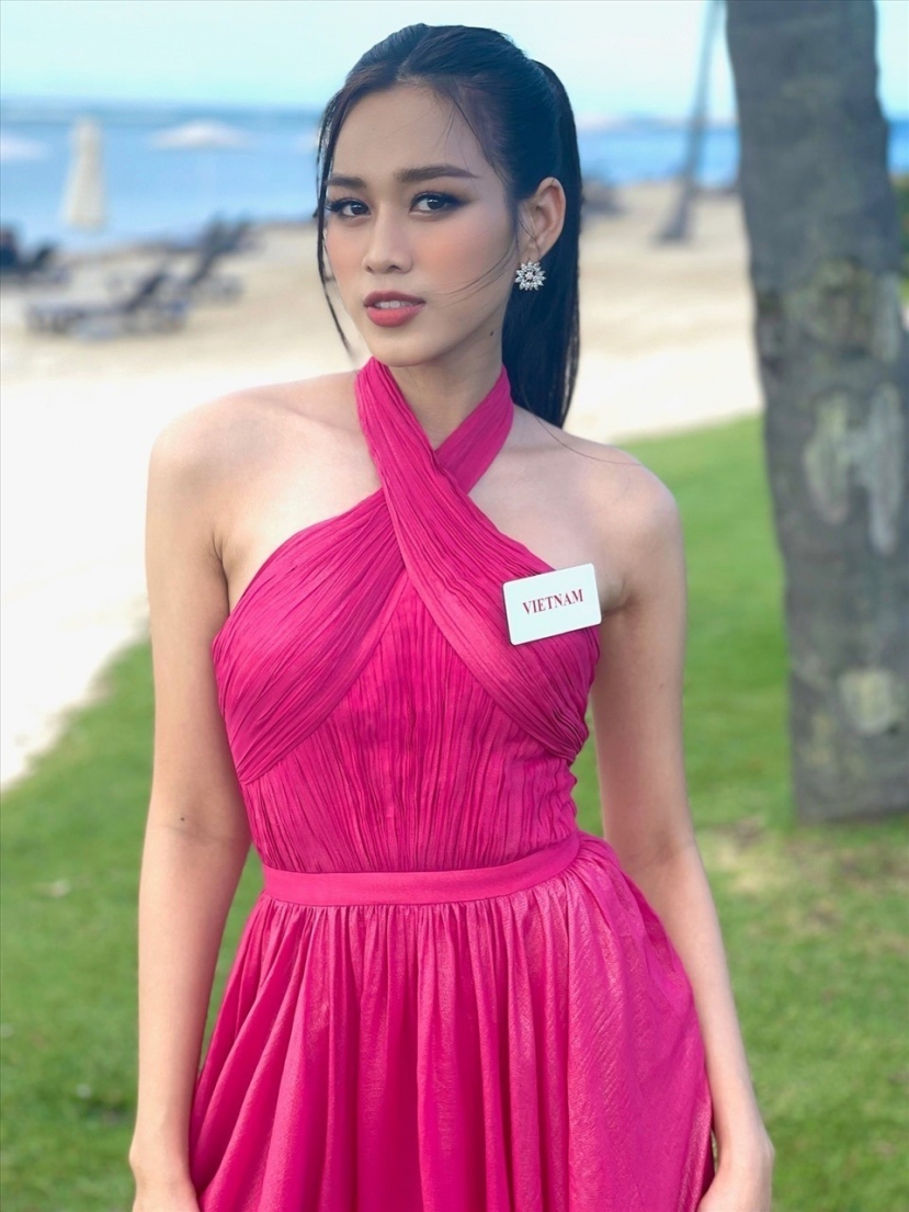 Đỗ Thị Hà chứng minh được thành tích và nỗ lực của mình với kết quả top 13 Miss World 2022. Ảnh: Internet Đỗ Thị Hà chứng minh được thành tích và nỗ lực của mình với kết quả top 13 Miss World 2022. Ảnh: Internet