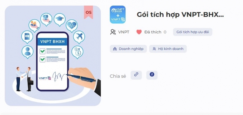 Gói dịch tụ tích hợp BHXH và VNPT CA cung cấp đồng thời giải pháp kê khai BHXH và ký số trên nền tảng điện tử Gói dịch tụ tích hợp BHXH và VNPT CA cung cấp đồng thời giải pháp kê khai BHXH và ký số trên nền tảng điện tử