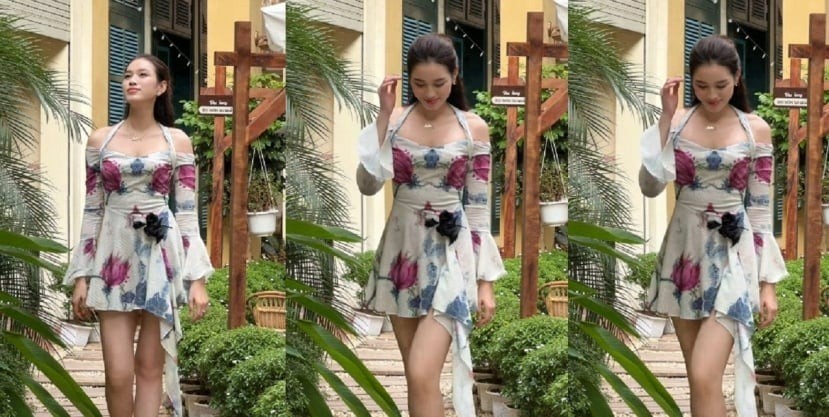 Sao Việt 6/8: Đỗ Thị Hà khoe nhan sắc như hoa, Minh Kiên gặp sự cố trang phục khi đang livestream - Ảnh 1 Sao Việt 6/8: Đỗ Thị Hà khoe nhan sắc như hoa, Minh Kiên gặp sự cố trang phục khi đang livestream - Ảnh 1