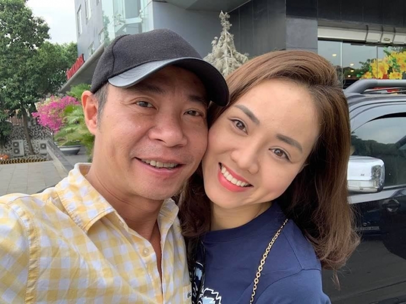 Công Lý và Ngọc Hà cực tình cảm. Ảnh: FBNV Công Lý và Ngọc Hà cực tình cảm. Ảnh: FBNV