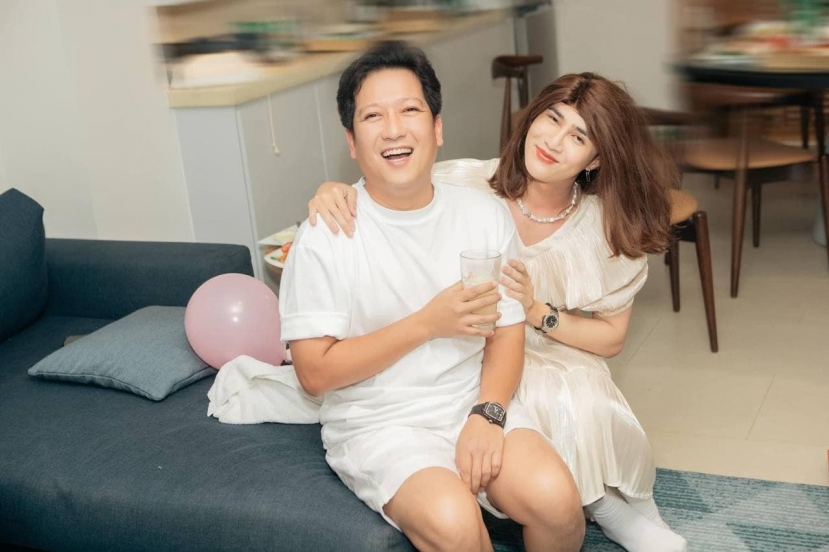 Huỳnh Lập giả danh Nhã Phương. Ảnh: FBNV Huỳnh Lập giả danh Nhã Phương. Ảnh: FBNV