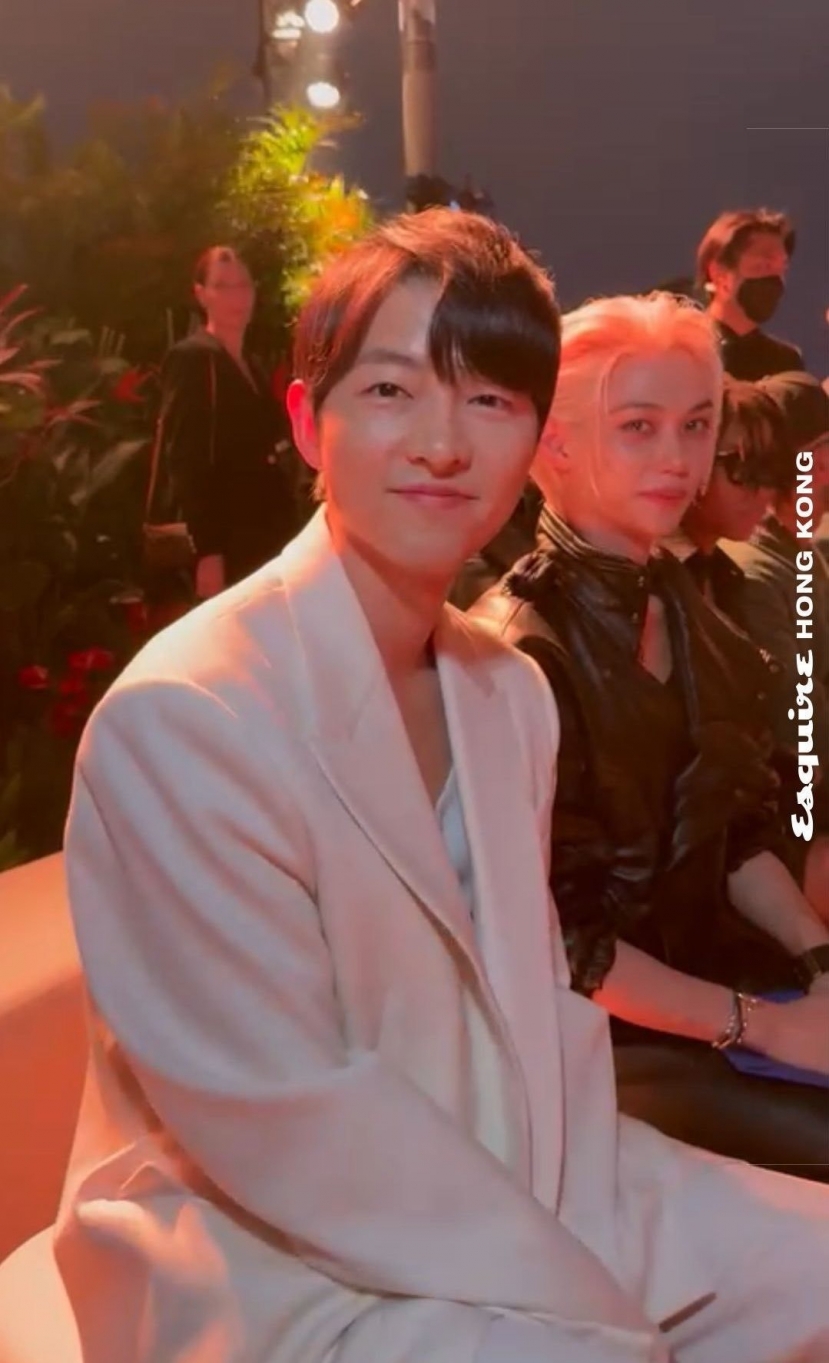 Song Joong Ki tại sự kiện thời trang mới đây. Ảnh: Internet Song Joong Ki tại sự kiện thời trang mới đây. Ảnh: Internet