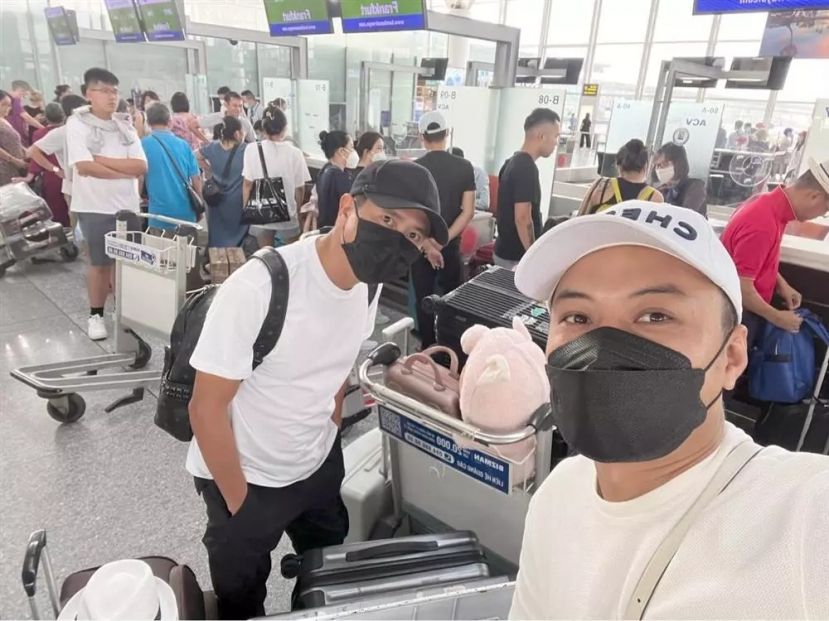 Hồng Đăng và Hồ Hoài Anh đang có chuyến công tác tại một số nước Châu Âu, liên quan tới môn thể thao golf. Ảnh: FB Hồng Đăng và Hồ Hoài Anh đang có chuyến công tác tại một số nước Châu Âu, liên quan tới môn thể thao golf. Ảnh: FB