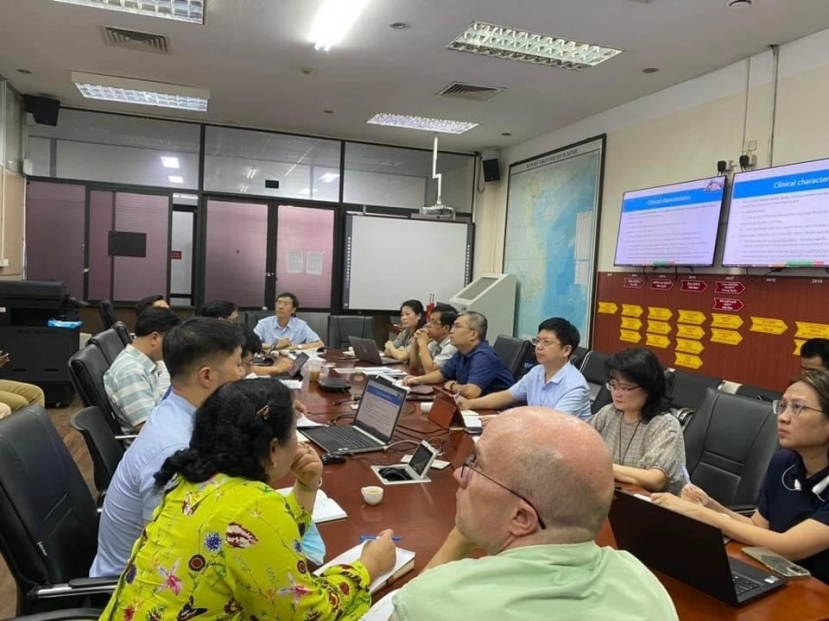 Các bộ ngành Việt Nam họp khẩn cấp bàn phương án ứng phó dịch đậu mùa khỉ. Ảnh: KTV. Các bộ ngành Việt Nam họp khẩn cấp bàn phương án ứng phó dịch đậu mùa khỉ. Ảnh: KTV.
