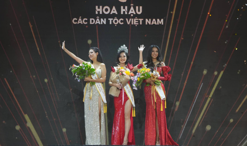 Top 3 Hoa hậu các dân tộc Việt Nam (Ảnh: Chụp màn hình) Top 3 Hoa hậu các dân tộc Việt Nam (Ảnh: Chụp màn hình)