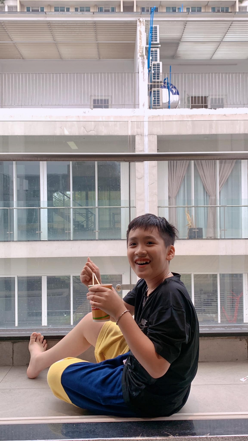 Bé Andy nhà vợ chồng Thu Trang - Tiến Luật (Ảnh: FBNV) Bé Andy nhà vợ chồng Thu Trang - Tiến Luật (Ảnh: FBNV)