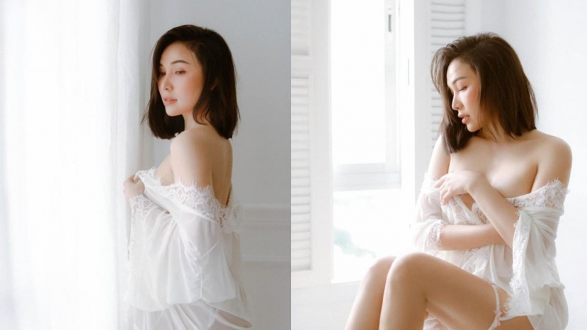 Khoảnh khắc Quỳnh Thư phô phang khiến nhiều người phải xôn xao (Ảnh: FBNV) Khoảnh khắc Quỳnh Thư phô phang khiến nhiều người phải xôn xao (Ảnh: FBNV)