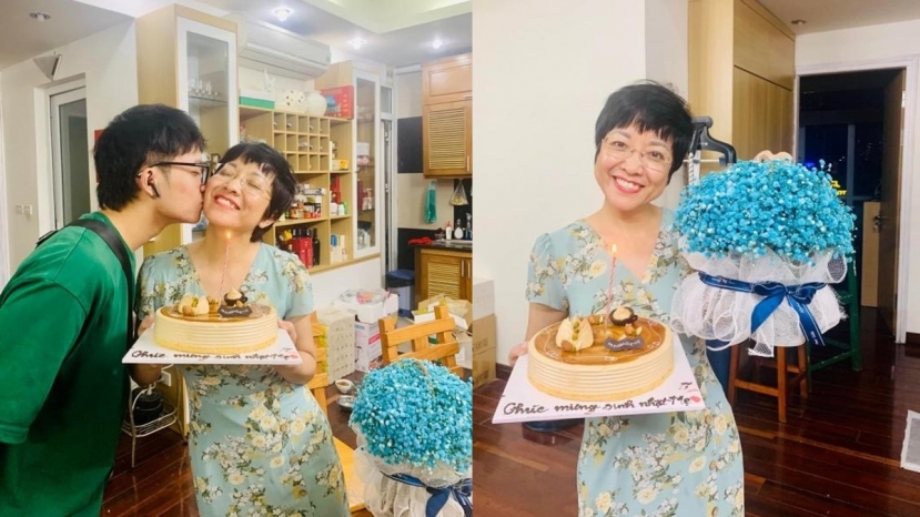 MC Thảo Vân hạnh phúc khi con trai tổ chức sinh nhật nhân dịp tròn 52 tuổi (Ảnh: Internet) MC Thảo Vân hạnh phúc khi con trai tổ chức sinh nhật nhân dịp tròn 52 tuổi (Ảnh: Internet)
