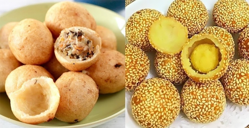 Bánh rán mặn, ngọt Bánh rán mặn, ngọt