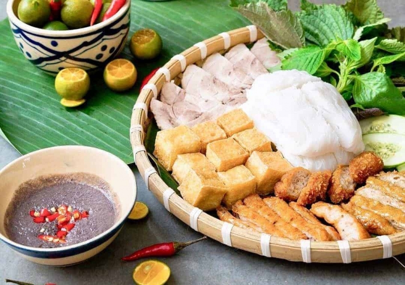 Món Bún đậu mắm tôm Món Bún đậu mắm tôm