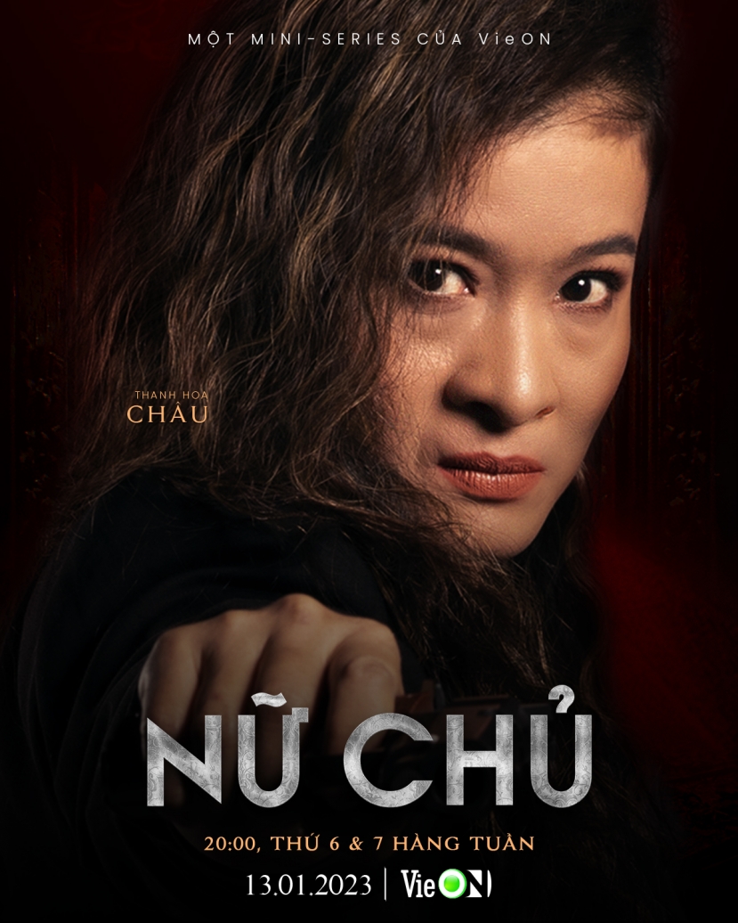 Tạo hình của diễn viên Thanh Hoa trong phim. Tạo hình của diễn viên Thanh Hoa trong phim.