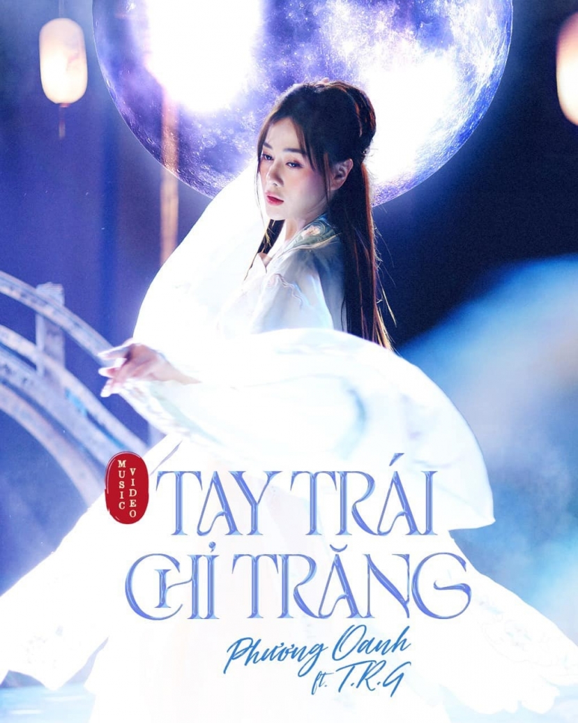 Phương Oanh thông báo sắp biểu diễn ca khúc 'Tay trái chỉ trăng' khiến nhiều người chú ý (Ảnh: FBNV) Phương Oanh thông báo sắp biểu diễn ca khúc 'Tay trái chỉ trăng' khiến nhiều người chú ý (Ảnh: FBNV)