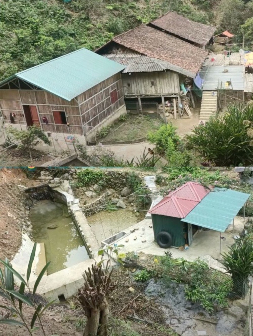 Căn nhà ở quê của vợ chồng Thu Sao - Hoa Cương (Ảnh: FBNV) Căn nhà ở quê của vợ chồng Thu Sao - Hoa Cương (Ảnh: FBNV)