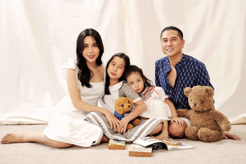 Gia đình nhỏ của Hồ Hoài Anh - Lưu Hương Giang (Ảnh: FBNV) Gia đình nhỏ của Hồ Hoài Anh - Lưu Hương Giang (Ảnh: FBNV)