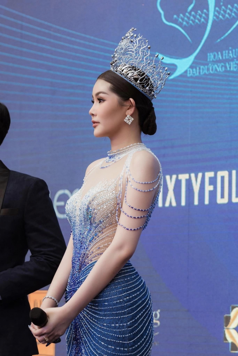 Hoa hậu Đại dương Lê Âu Ngân Anh (Ảnh: FBNV) Hoa hậu Đại dương Lê Âu Ngân Anh (Ảnh: FBNV)