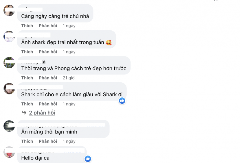 CDM để lại bình luận dưới bài đăng của shark Bình (Ảnh: Chụp màn hình) CDM để lại bình luận dưới bài đăng của shark Bình (Ảnh: Chụp màn hình)