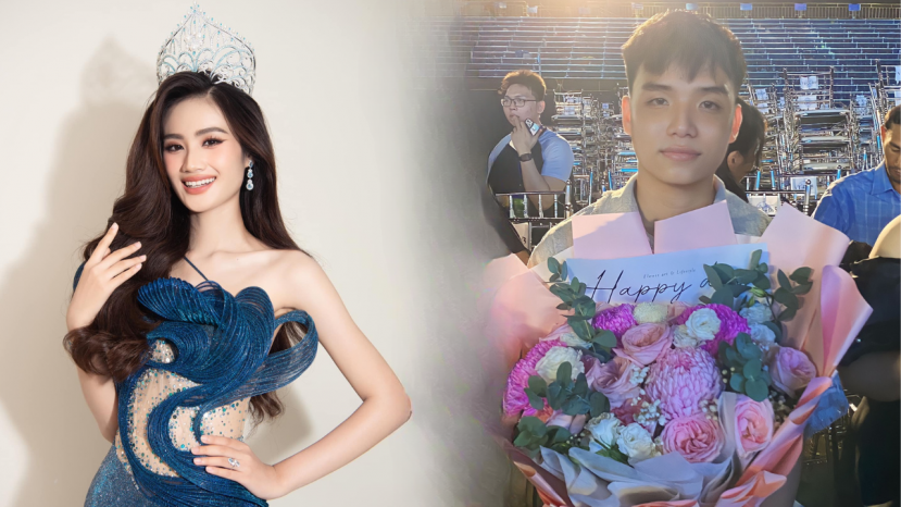 Ý Nhi là nàng hậu hiếm hoi công khai bạn trai sau khi đăng quang (Ảnh: Internet) Ý Nhi là nàng hậu hiếm hoi công khai bạn trai sau khi đăng quang (Ảnh: Internet)