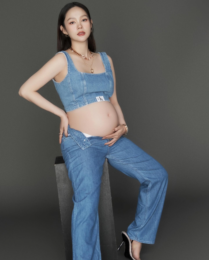 Minh Hằng đang ở trong những tháng cuối của thai kỳ. Ảnh: FBNV Minh Hằng đang ở trong những tháng cuối của thai kỳ. Ảnh: FBNV