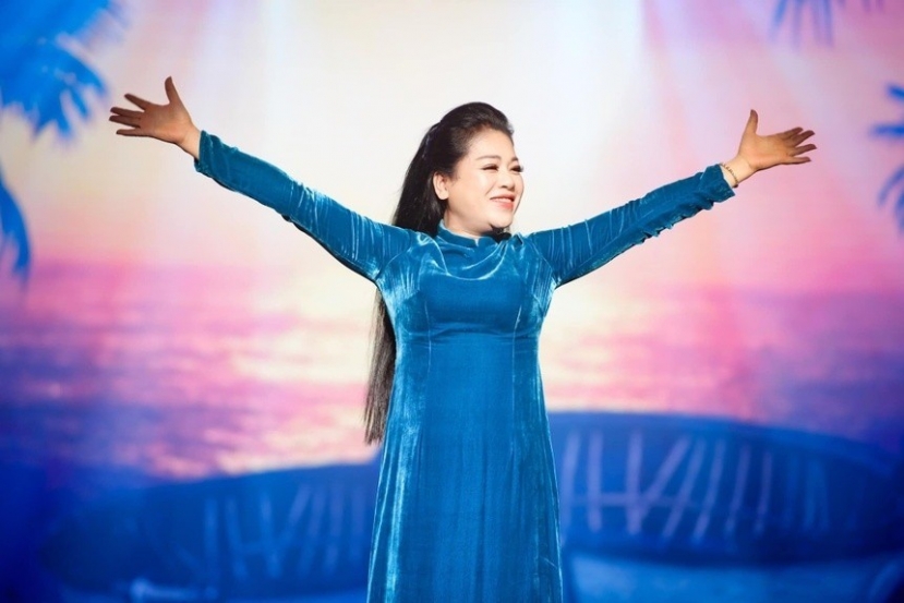 Ca sĩ Anh Thơ cho rằng, nhiều ca sĩ trẻ hiện nay khá tài năng. Ảnh: FBNV Ca sĩ Anh Thơ cho rằng, nhiều ca sĩ trẻ hiện nay khá tài năng. Ảnh: FBNV