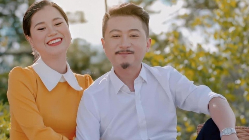 Lâm Vỹ Dạ - Hứa Minh Đạt. Ảnh: FBNV Lâm Vỹ Dạ - Hứa Minh Đạt. Ảnh: FBNV