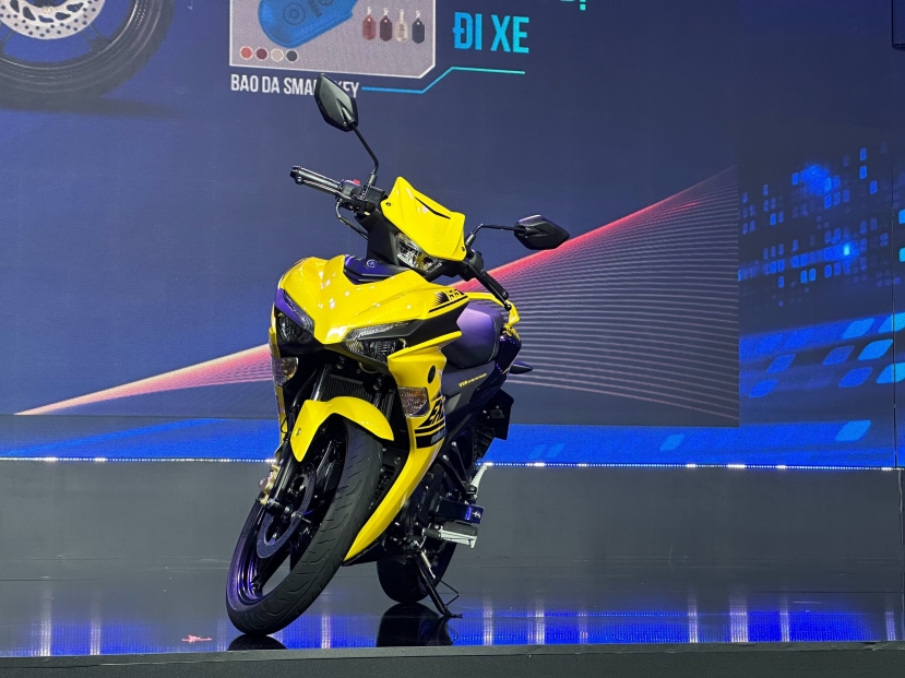 Yamaha Exciter 155 VVA ABS 2024 sở hữu thiết kế xe hoàn toàn mới, đậm chất thể thao. Yên xe có thiết kế riêng biệt. Ảnh: NSX Yamaha Exciter 155 VVA ABS 2024 sở hữu thiết kế xe hoàn toàn mới, đậm chất thể thao. Yên xe có thiết kế riêng biệt. Ảnh: NSX