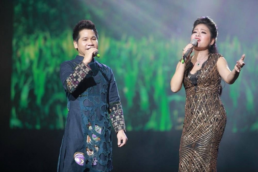 Anh Thơ - Trọng Tấn là cặp bài trùng trong âm nhạc suốt thời gian dài. Ảnh: FBNV Anh Thơ - Trọng Tấn là cặp bài trùng trong âm nhạc suốt thời gian dài. Ảnh: FBNV