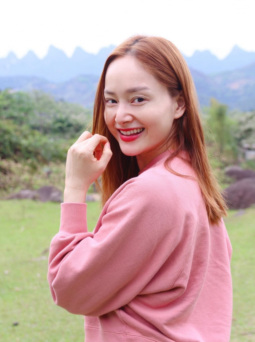 Diễn viên Lan Phương và ông xã. Ảnh: FBNV Diễn viên Lan Phương và ông xã. Ảnh: FBNV