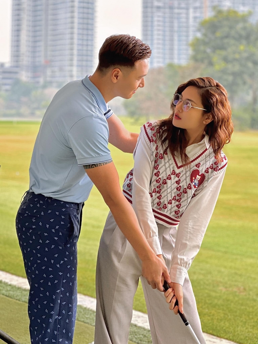 Thùy Anh 'tái xuất' cùng Mạnh Trường trong bộ phim giờ vàng VTV - Ảnh 1 Thùy Anh 'tái xuất' cùng Mạnh Trường trong bộ phim giờ vàng VTV - Ảnh 1